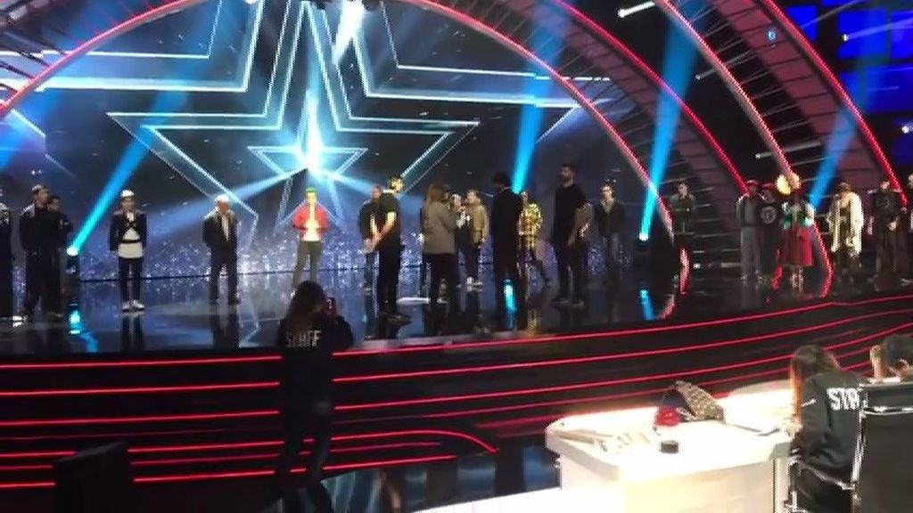 Lo que no se ve de 'Got Talent': así ensaya Santi Millán con los semifinalistas el momento clave de las votaciones