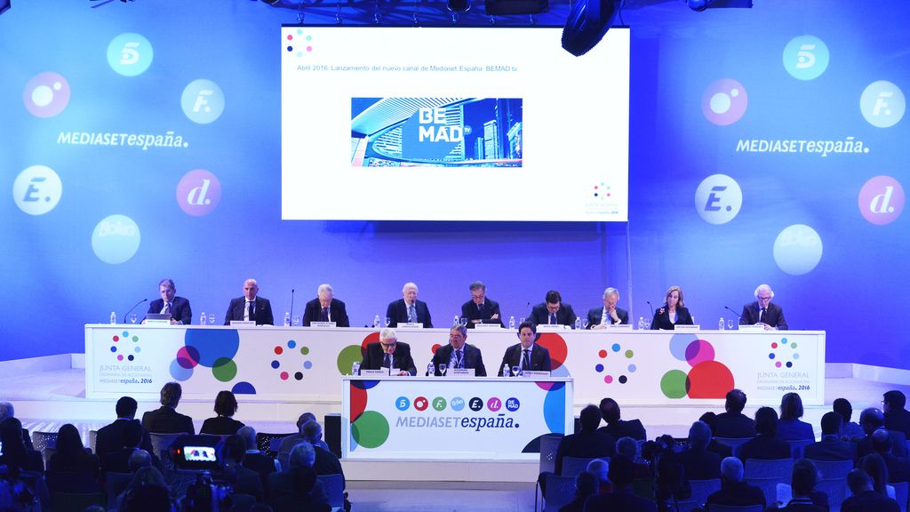 JUNTA GENERAL DE ACCIONISTAS DE MEDIASET ESPAÑA 2016