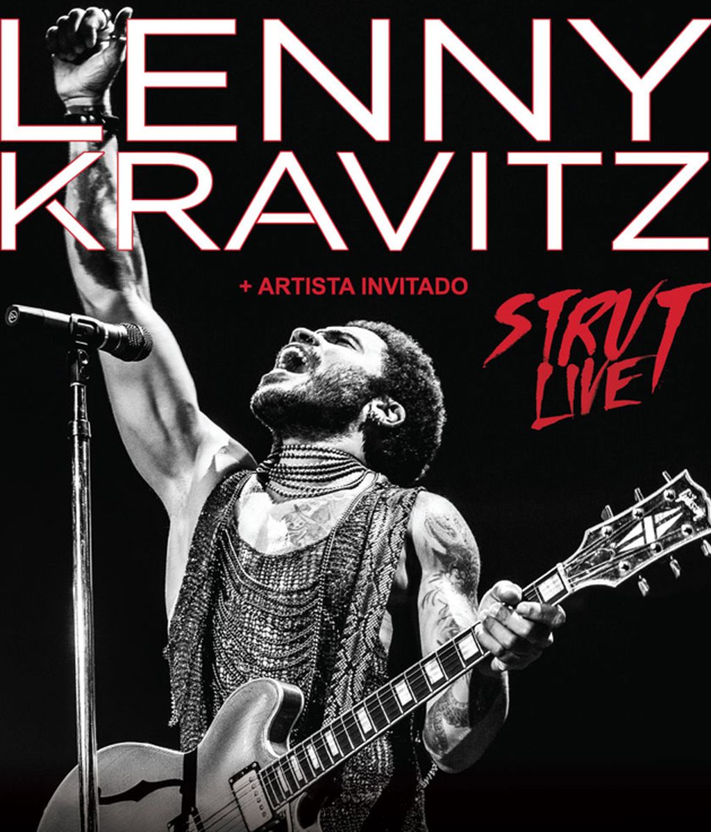 Hazte con tus entradas para Lenny Kravitz en Madrid, 20 de julio en Taquilla Mediaset.