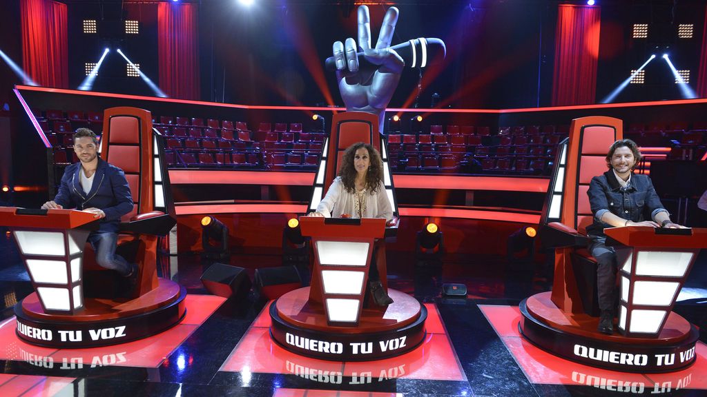 David Bisbal, Rosario Flores y Manuel Carrasco