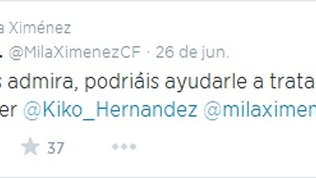 Tuit Mila Ximenez #freeYuyee