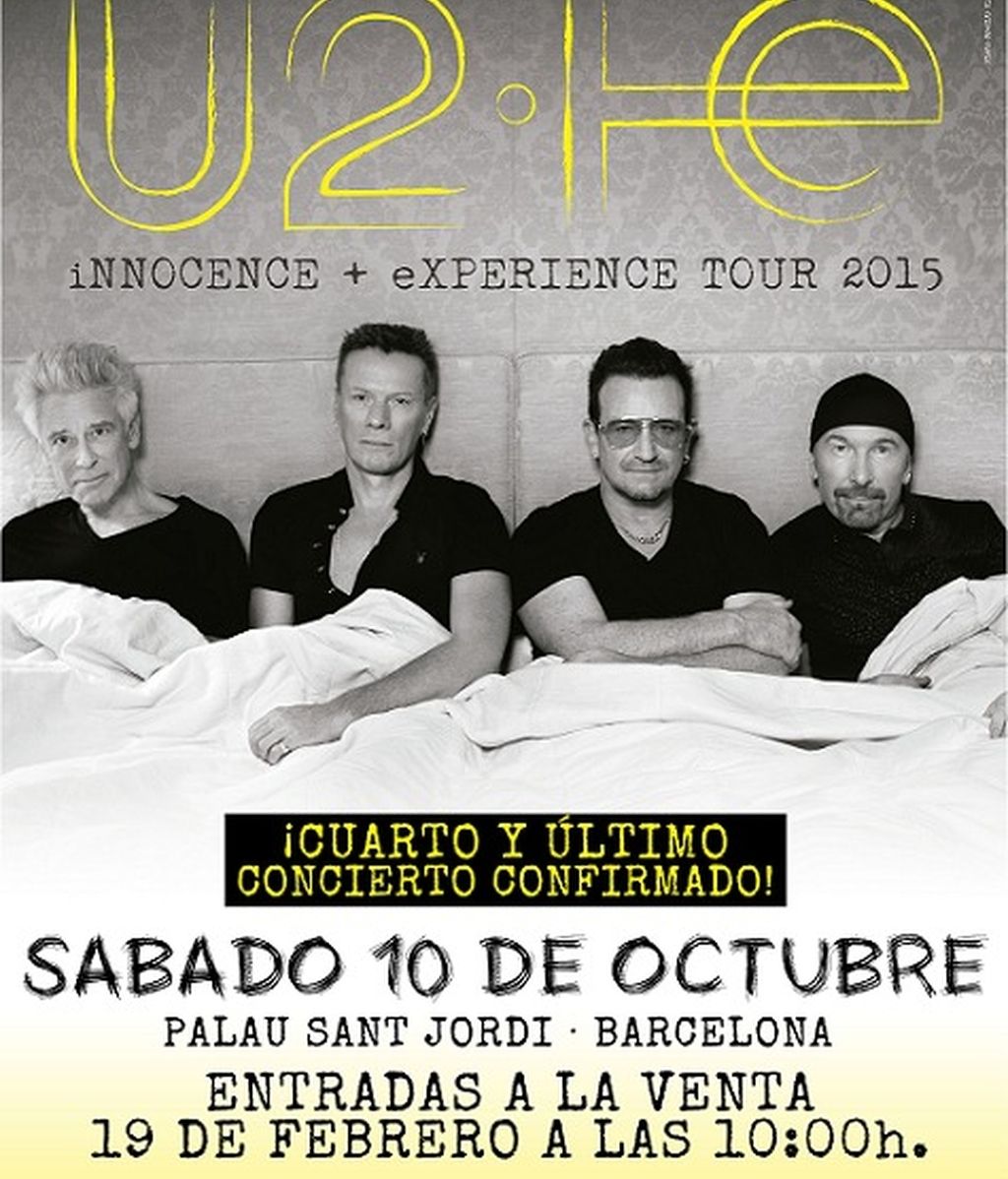 ¡¡Cuarto y último concierto para la gira de U2 en España!!
