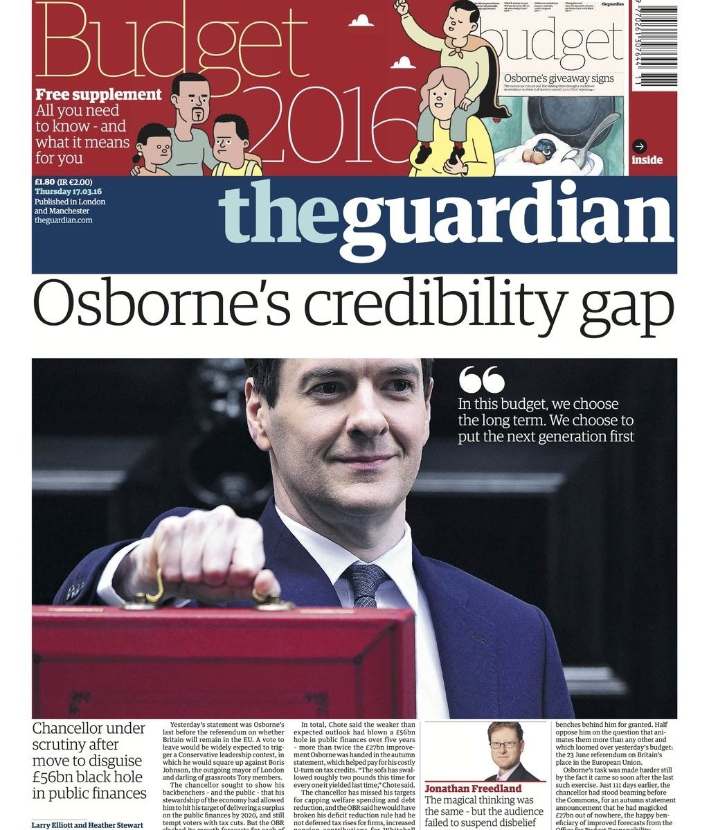 Portada 'The Guardian'