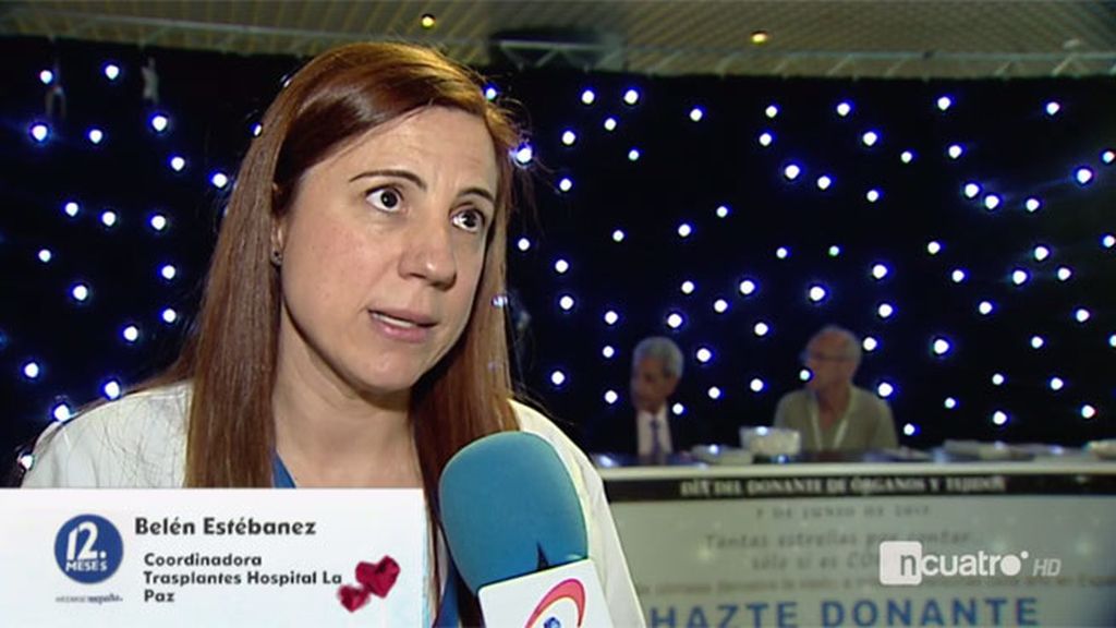 Beatriz Estébanez: "Con un solo donante podemos trasplantar a cuatro personas"