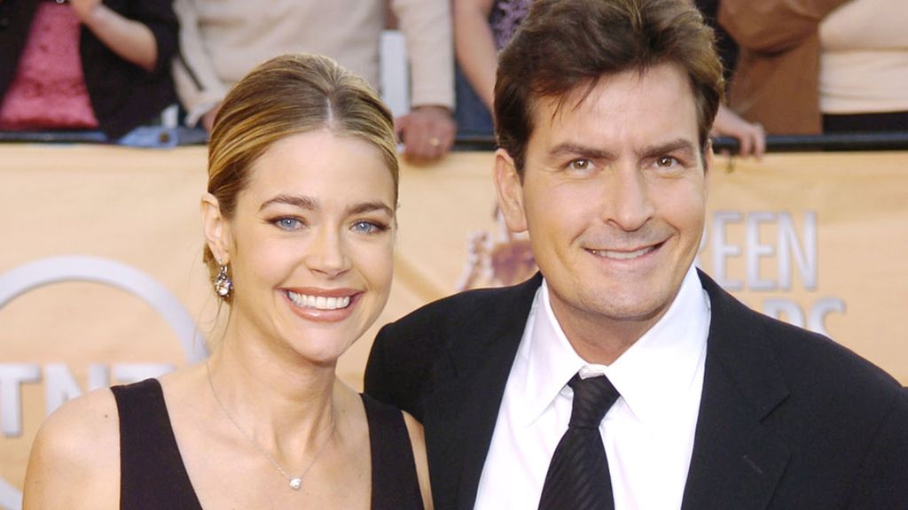 Charlie Sheen y Denise Richards