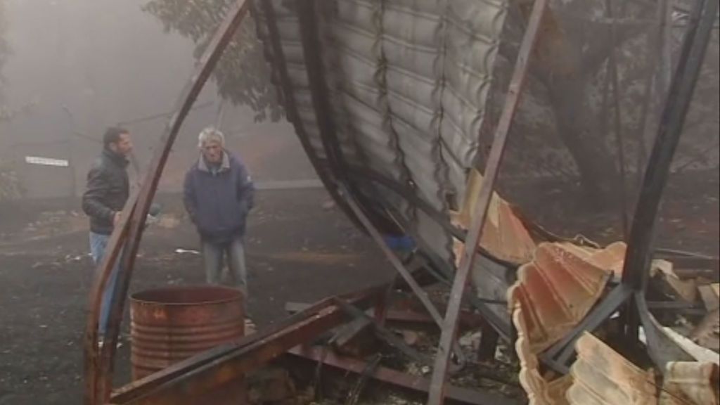 “Me he quedado sin nada”: el incendio de Tejeda devora Gran Canaria