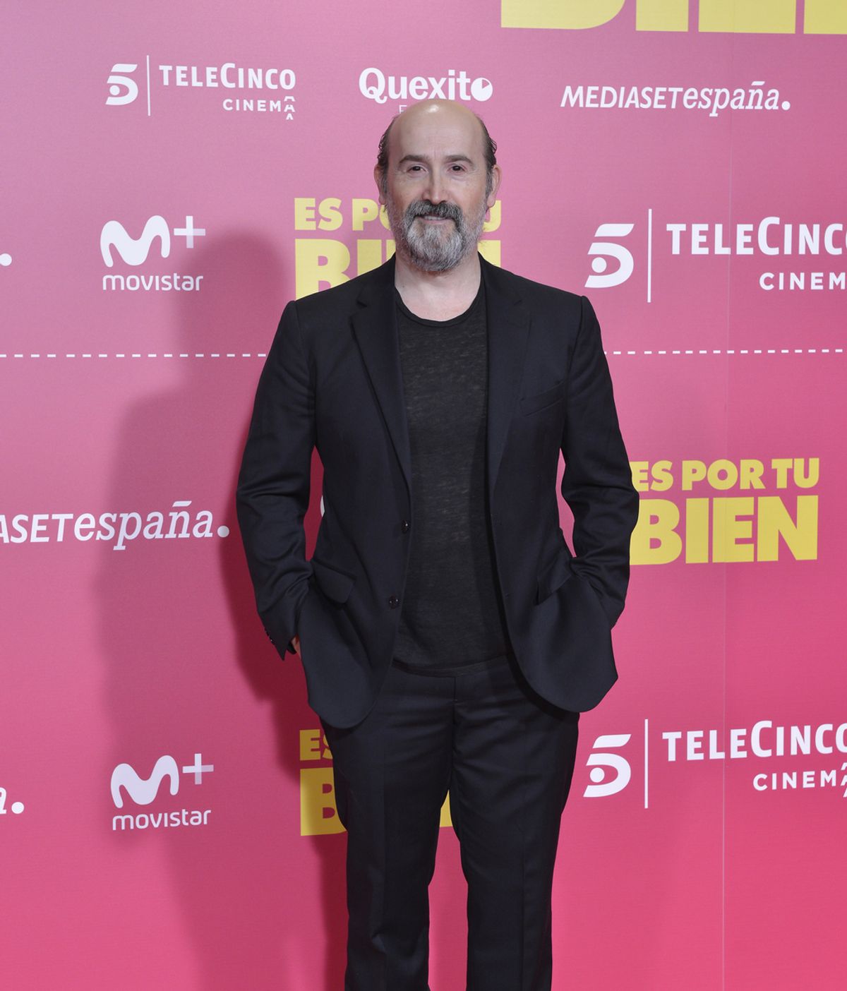Javier Cámara en la presentación de la película de Telecinco Cinema 'Es por tu bien'