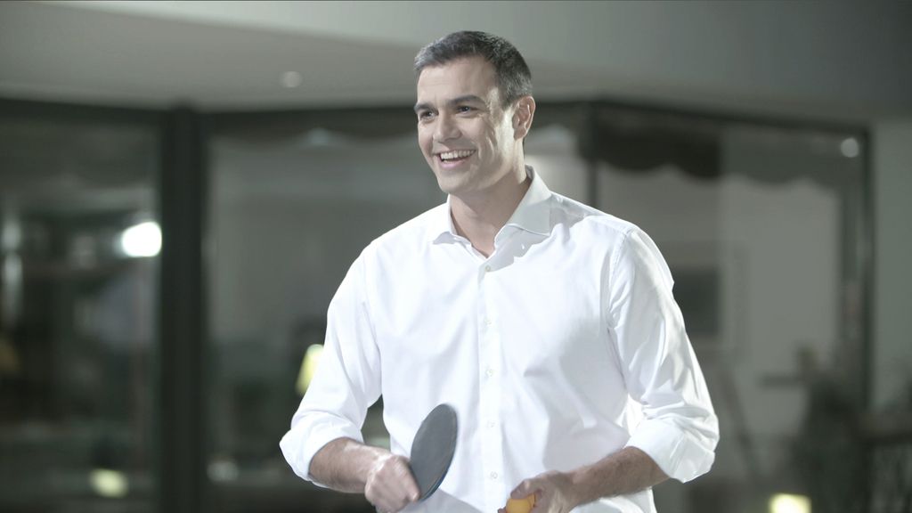 Pedro Sánchez y Bertín Osborne en 'En la tuya o en la mía'