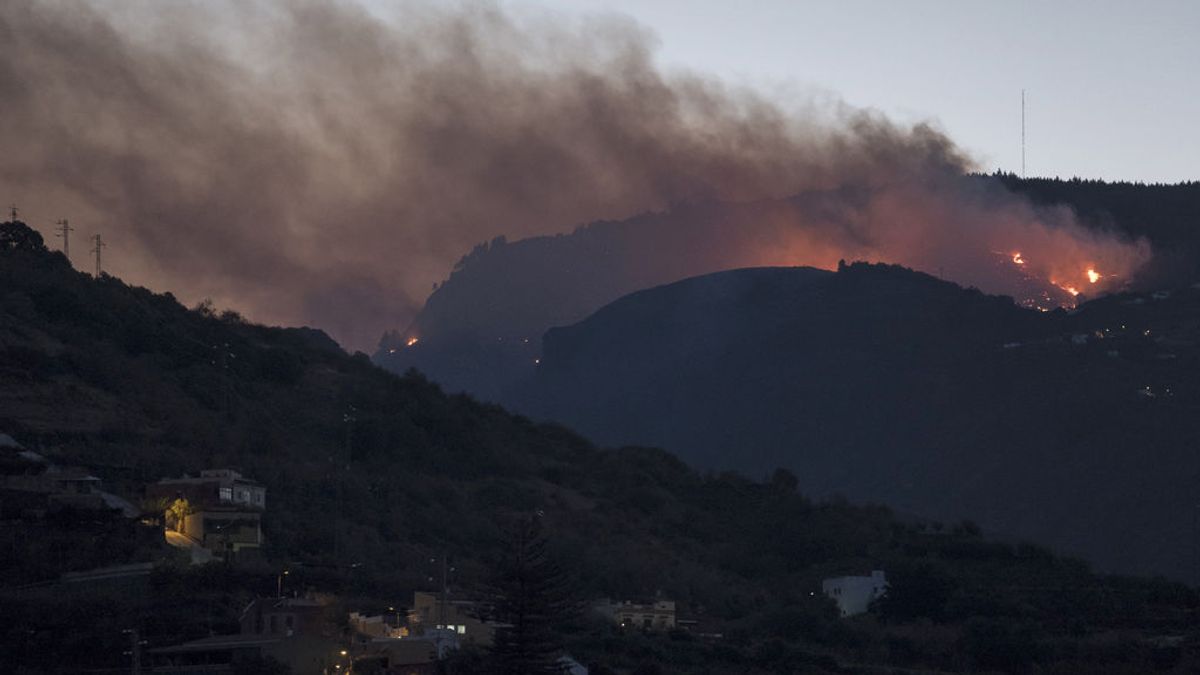 Buscan a una vecina de Gran Canaria desaparecida durante el incendio en la cumbre
