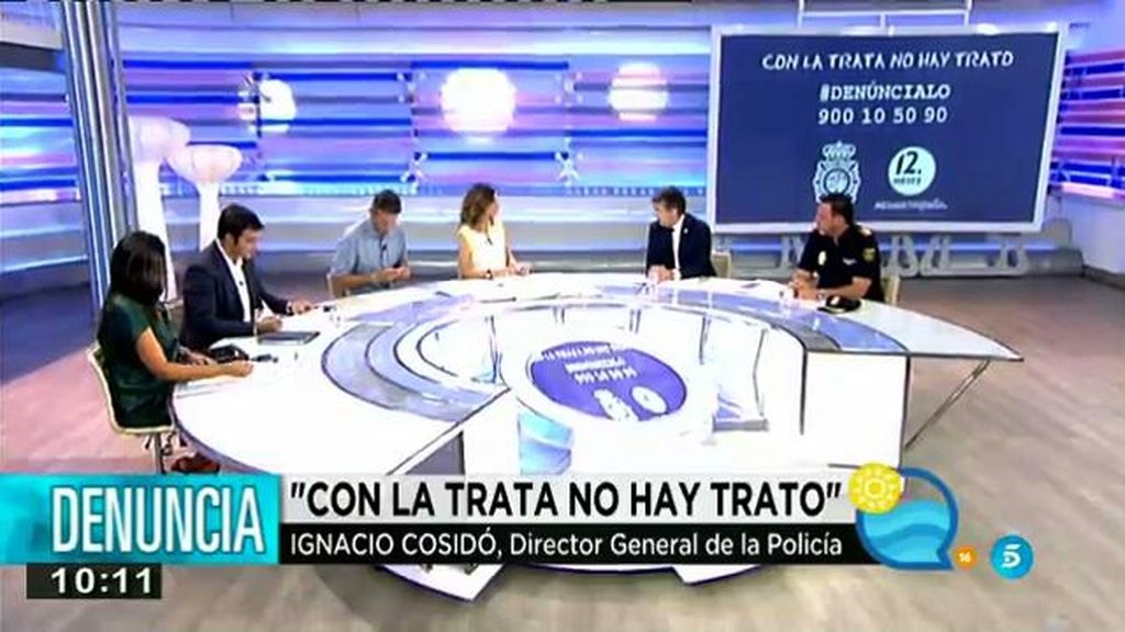 Ignacio Cosidó: "La campaña 'Con la trata no hay trato' está siendo un éxito"