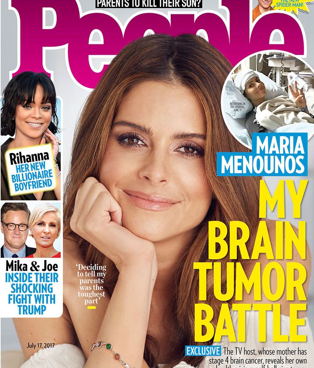 Maria Menounos, portada de la revista 'People' en julio de 2017