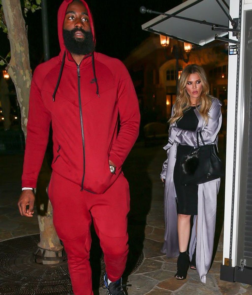 Khloé Kardashian y James Harden