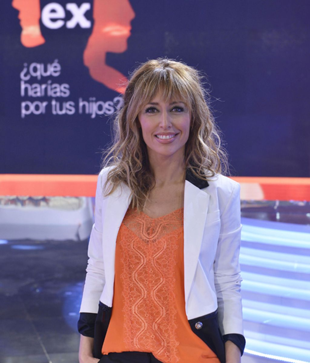 Emma García presenta 'Ex, ¿qué harías por tus hijos?'