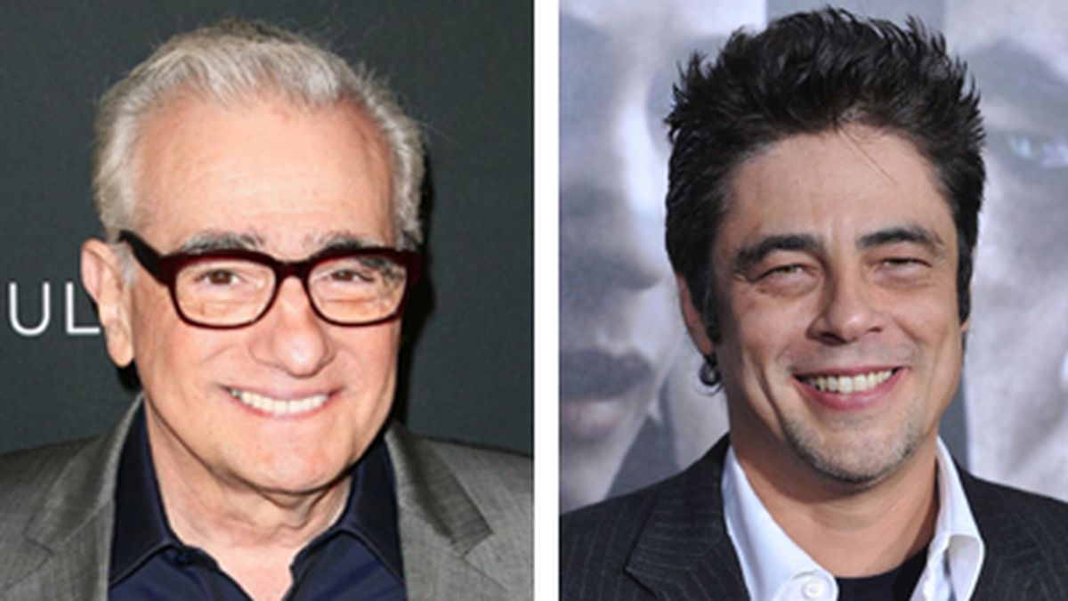 Martin Scorsese y Benicio Del Toro