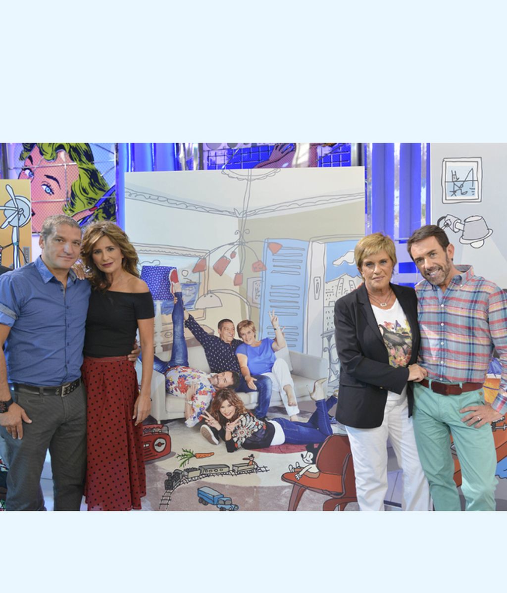 Jesús Manuel Ruiz, Gema López, Chelo García Cortés y Gustavo González