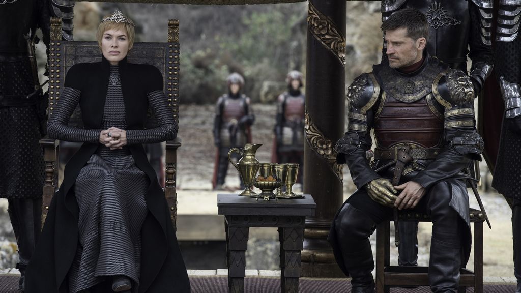 Cercei y Jaime Lannister en el capítulo final de la séptima temporada de 'Juego de Tronos'