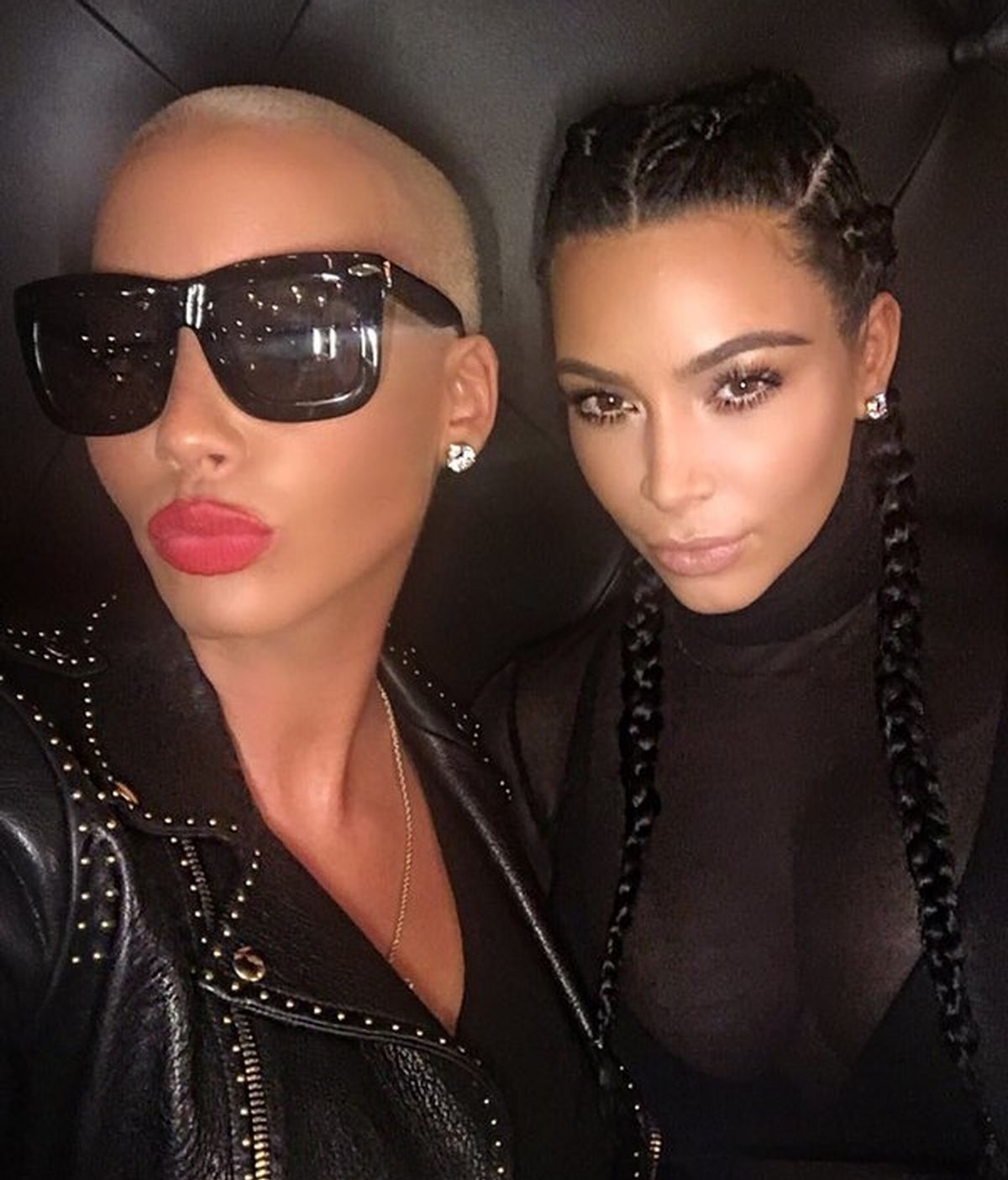 Kim Kardashian y Amber Rose