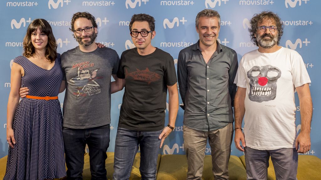 Posados de 'Mira lo que has hecho', serie de Movistar+