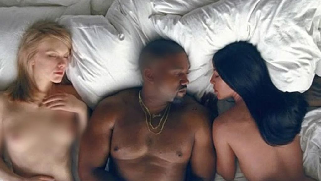 kanye-west taylor en 'Famous'