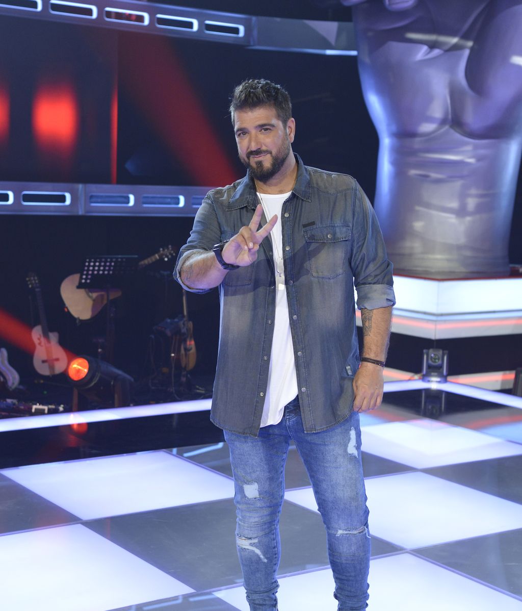 Antonio Orozco, 'coach' de la cuarta edición del programa de Telecinco 'La voz kids'