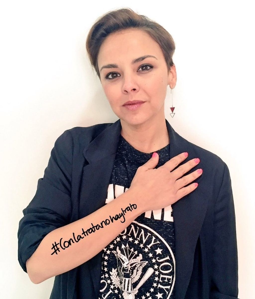 Chenoa piensa que la trata es un asunto de todos