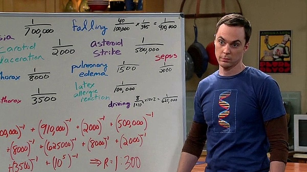 Sheldon Cooper. The big bang theory