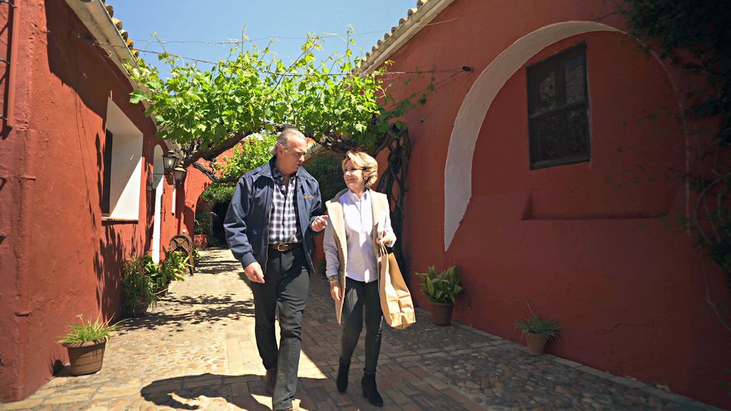 Bertín con Esperanza Aguirre