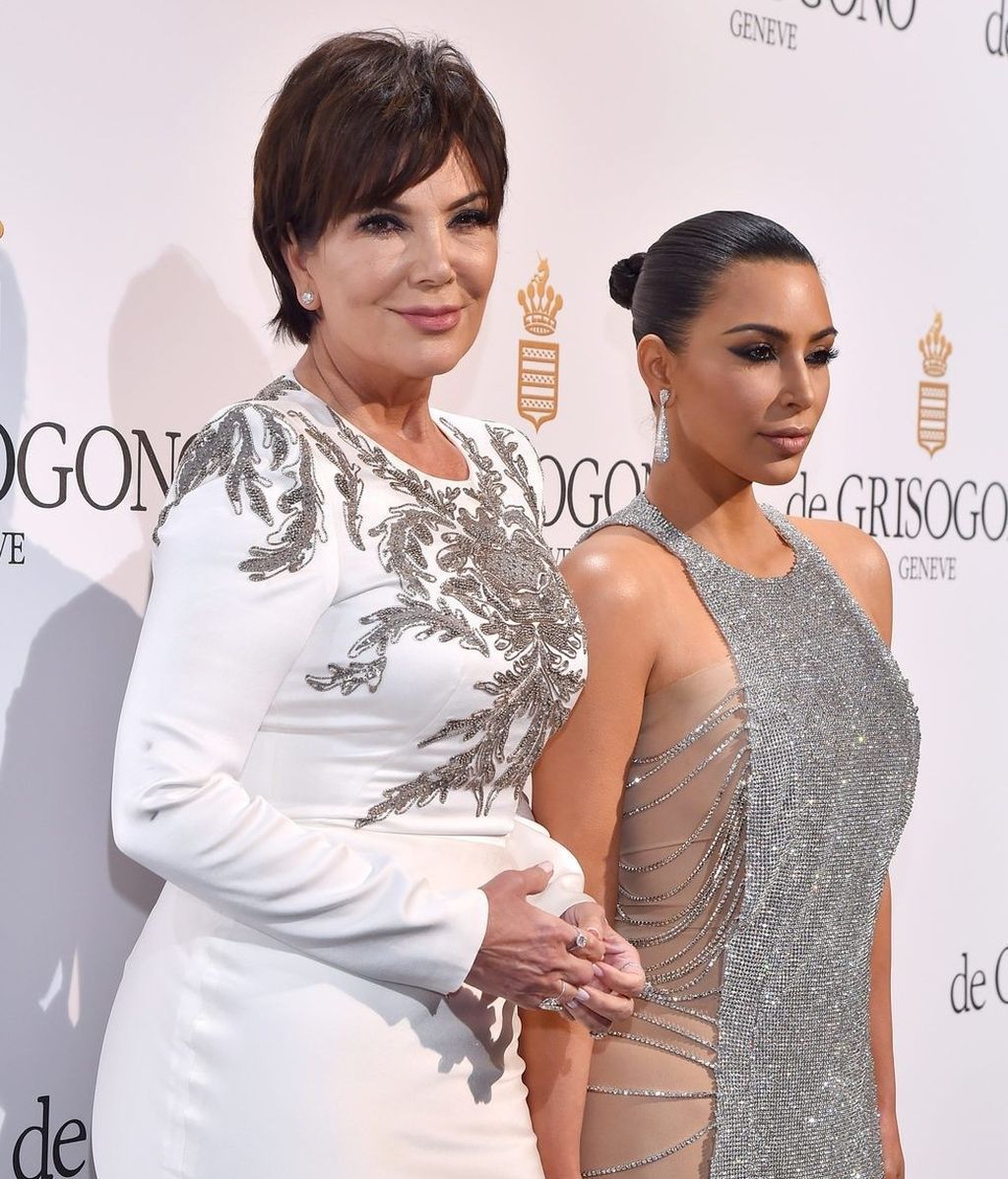 Kim Kardashian y su madre