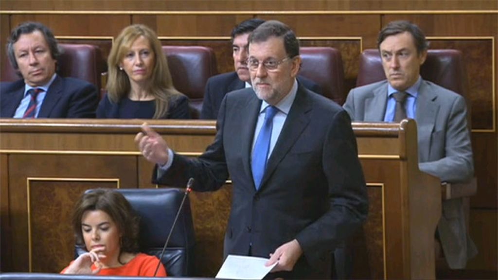 Rajoy en el Pleno del Congreso del 30/11/2016