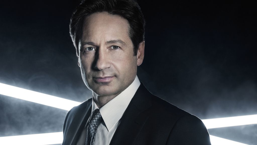 Imágenes de David Duchovny y Gillian Anderson en 'Expediente X'