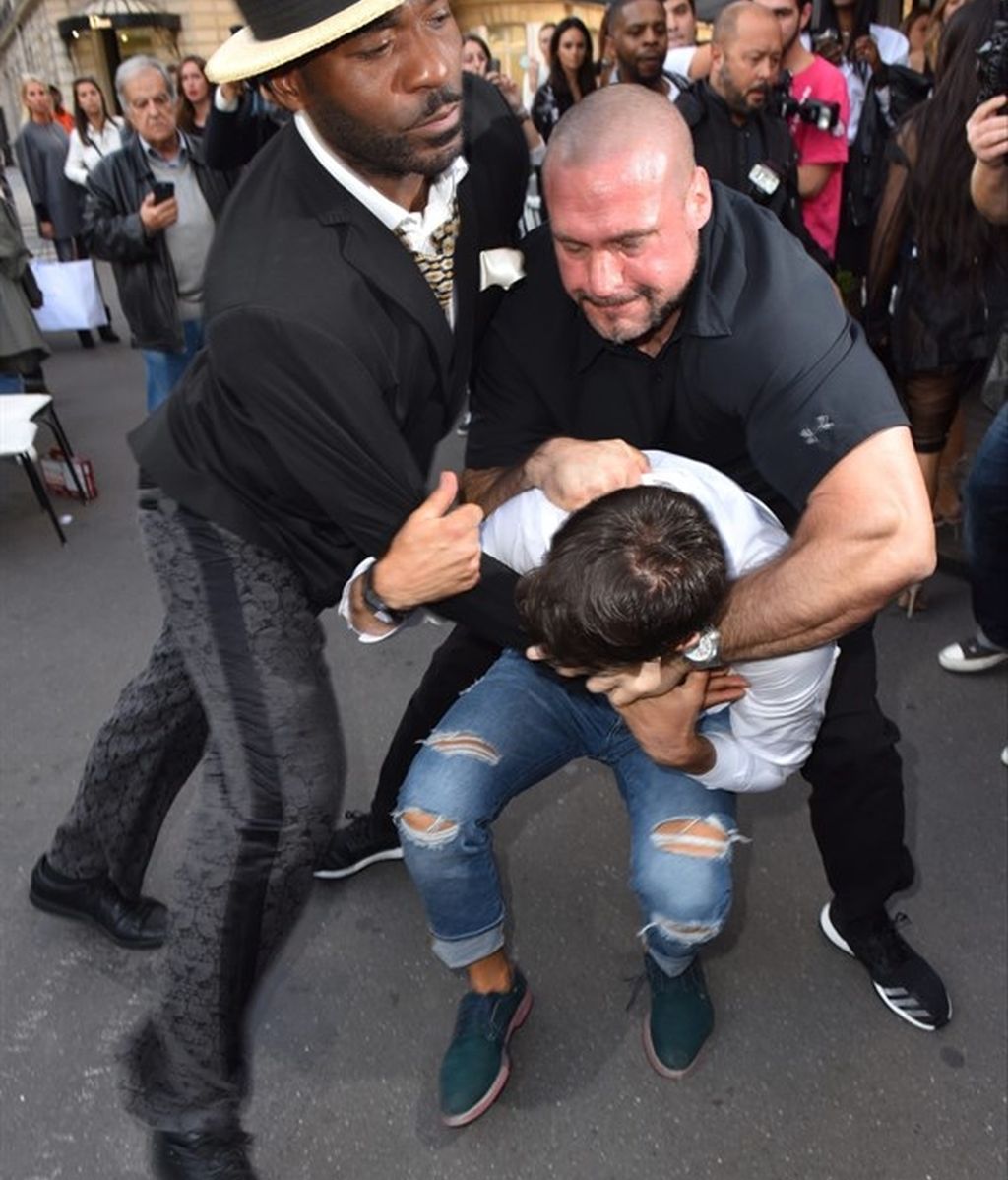 Kim Kardashian agresión