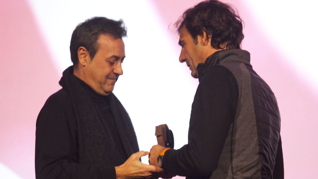 José Ribagorda en los Premios Pie Derecho de Cadena 100