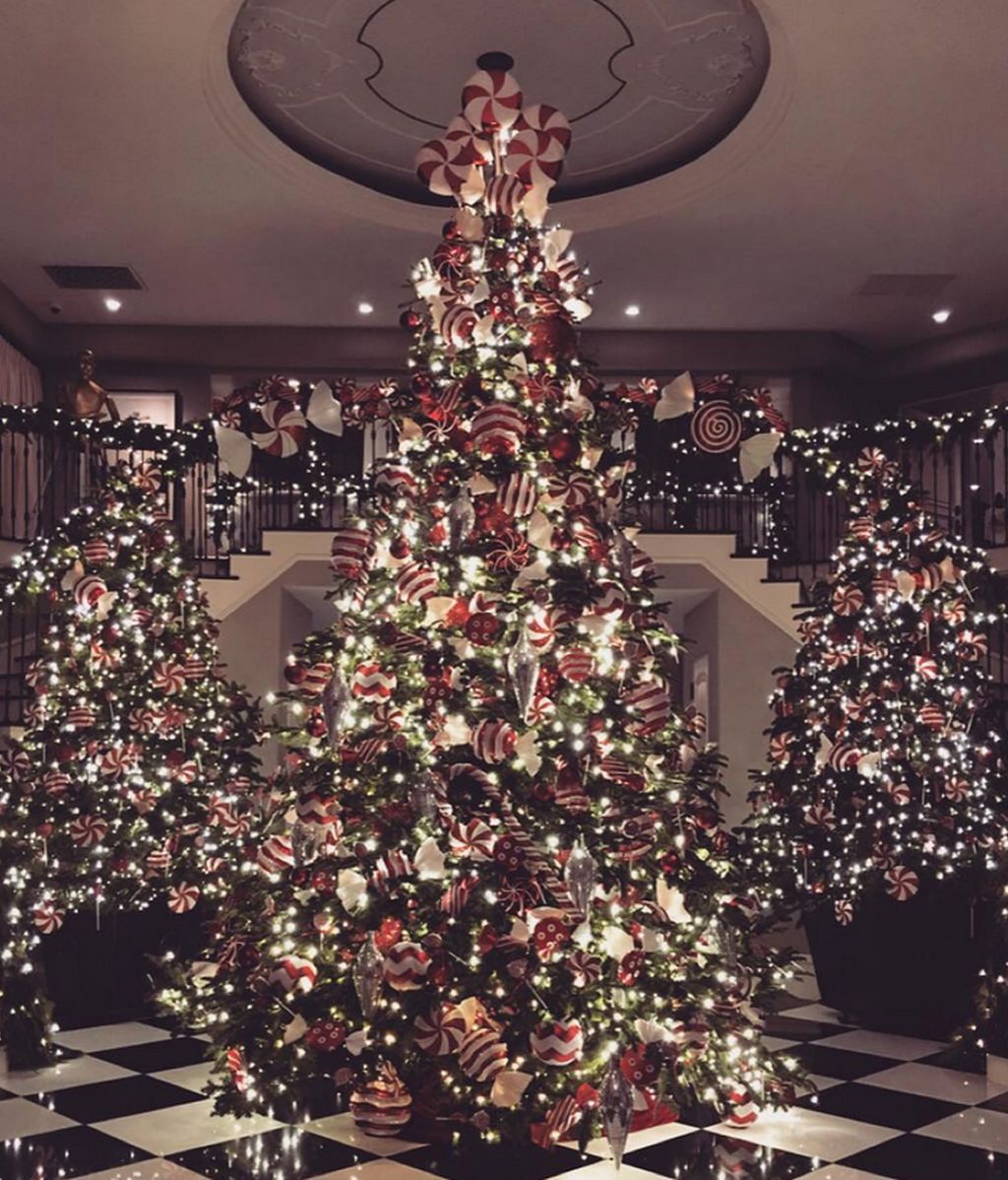 Decoración Navidad de los Kardashian