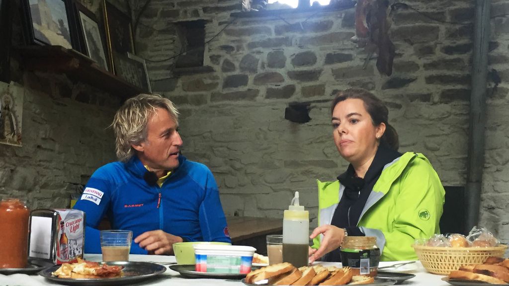 Soraya Sáenz de Santamaría en  'Planeta Calleja' (Cuatro)