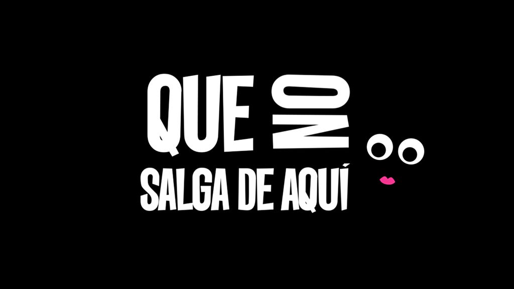 Que no salga de aqui LOGO