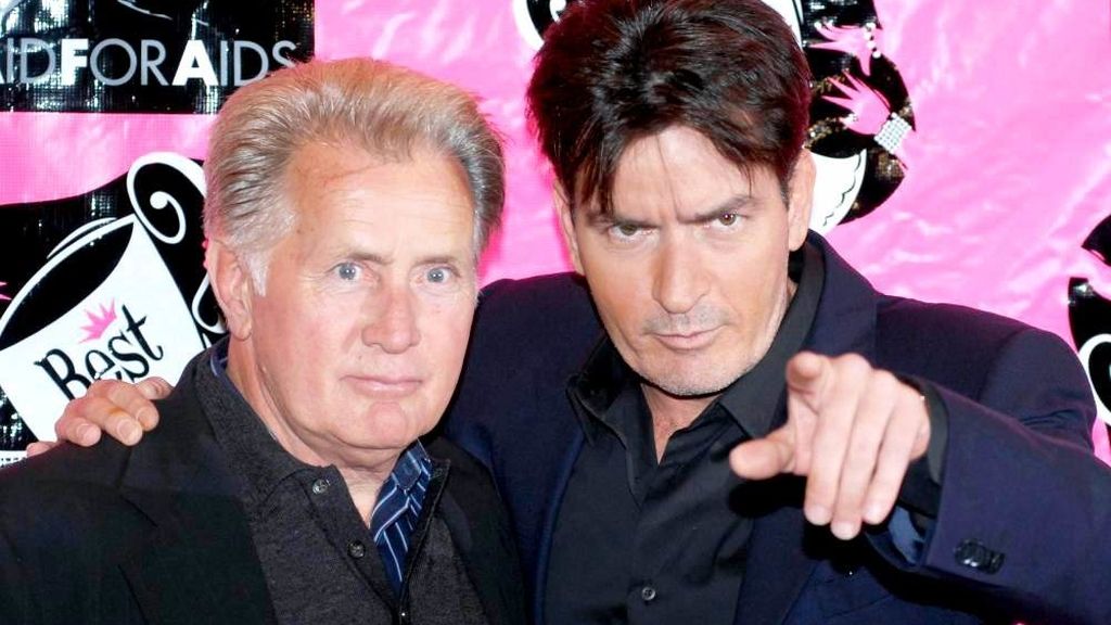 Martin Sheen y su hijo Charlie