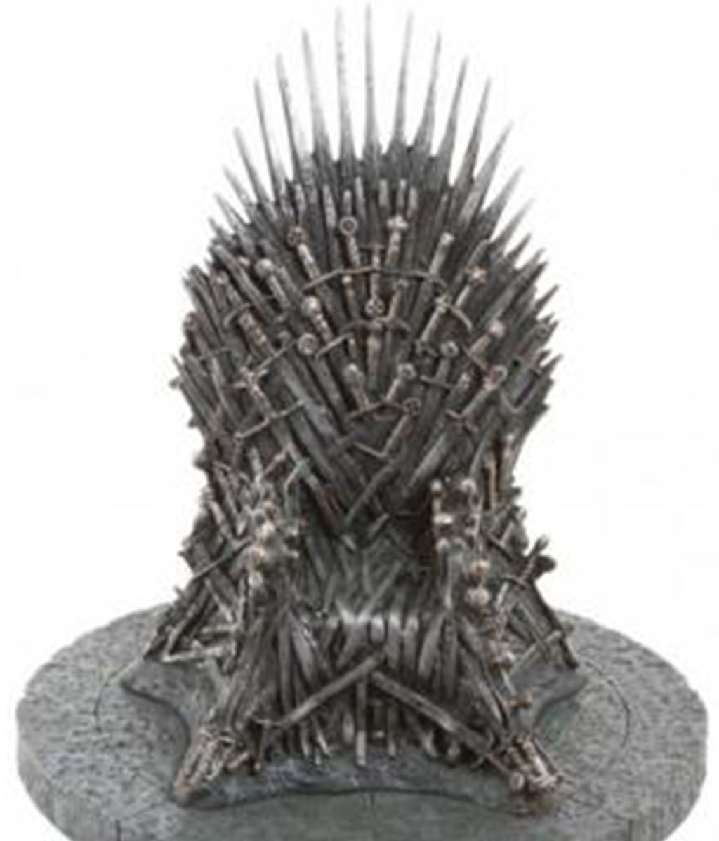 Réplica del Trono de Hierro de 'Juego de tronos' (HBO)