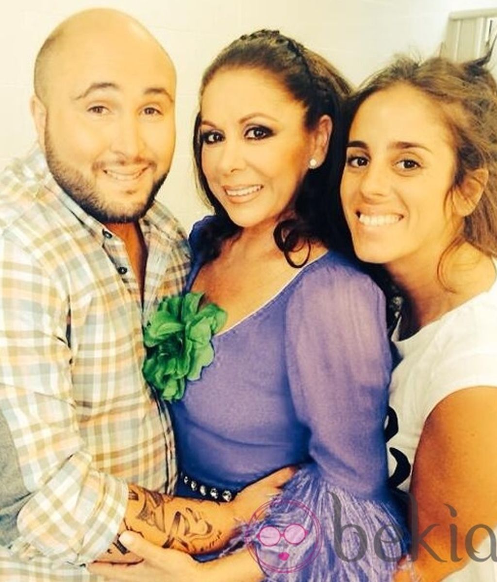 Isabel Pantoja, Kiko Rivera y Anabel Pantoja
