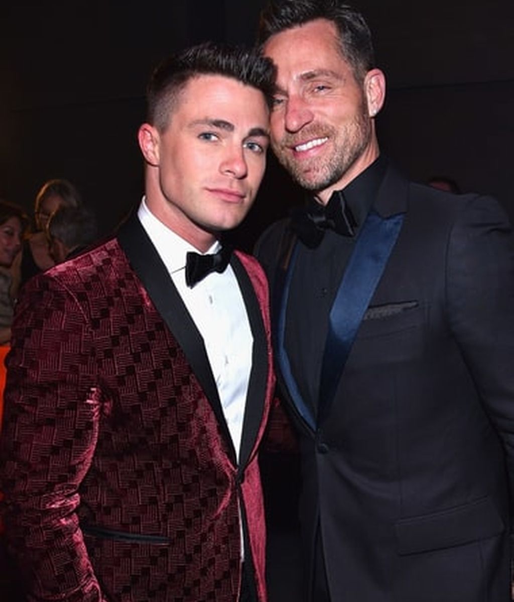 Colton Haynes y Jeff Leatham