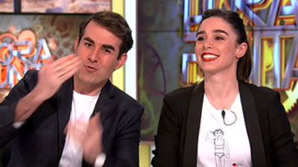 Candela Serrat y Daniel Muriel