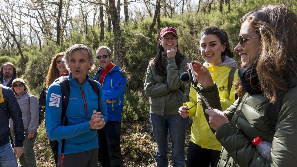 Periodistas de TV, famosos aventureros por un día con Jesús Calleja (12)