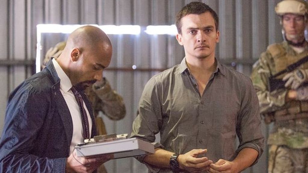 Peter Quinn (Rupert Friend). Homeland