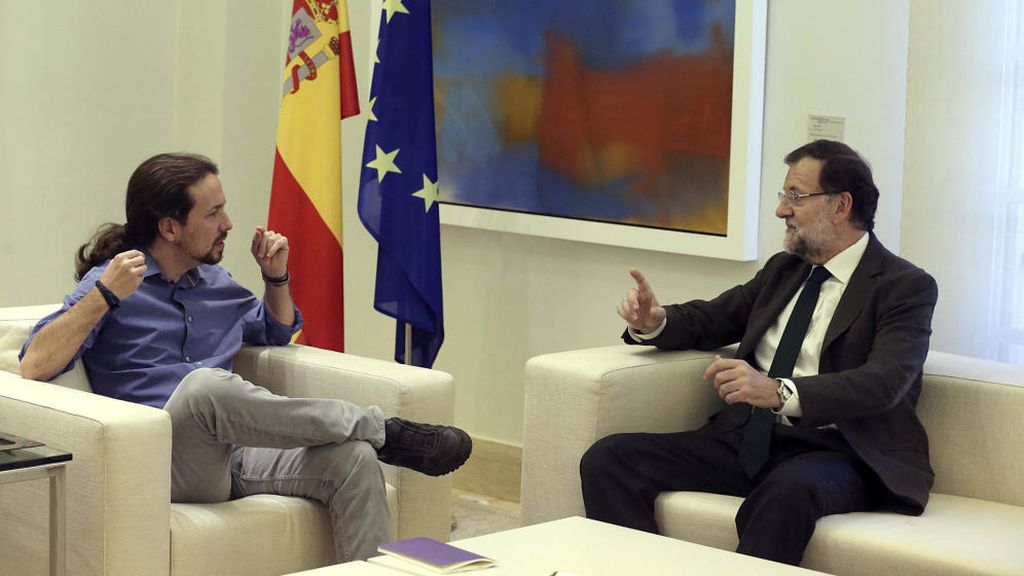 Pablo Iglesias y Mariano Rajoy