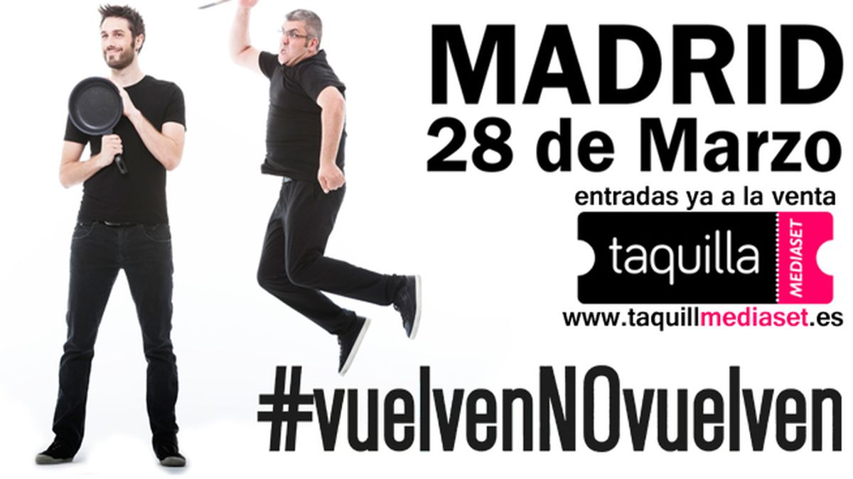 Compra tus entradas para ver a Dani y Flo en Madrid en Taquilla Mediaset