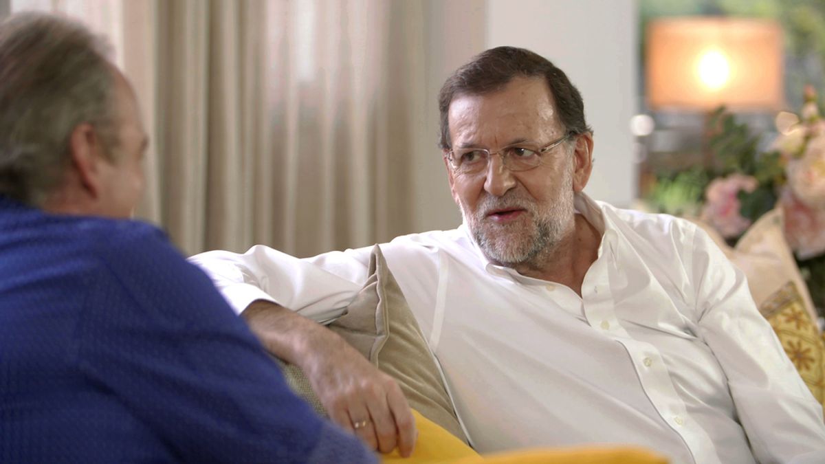 Mariano Rajoy y Bertín Osborne