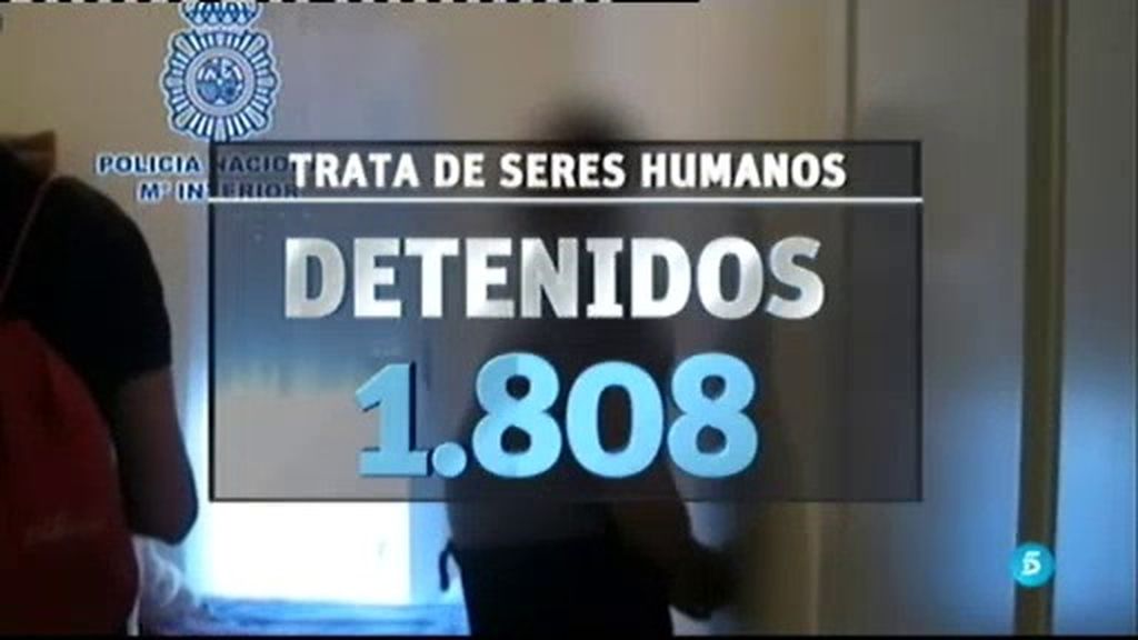 El éxito de la campaña contra la trata de seres humanos, en cifras.