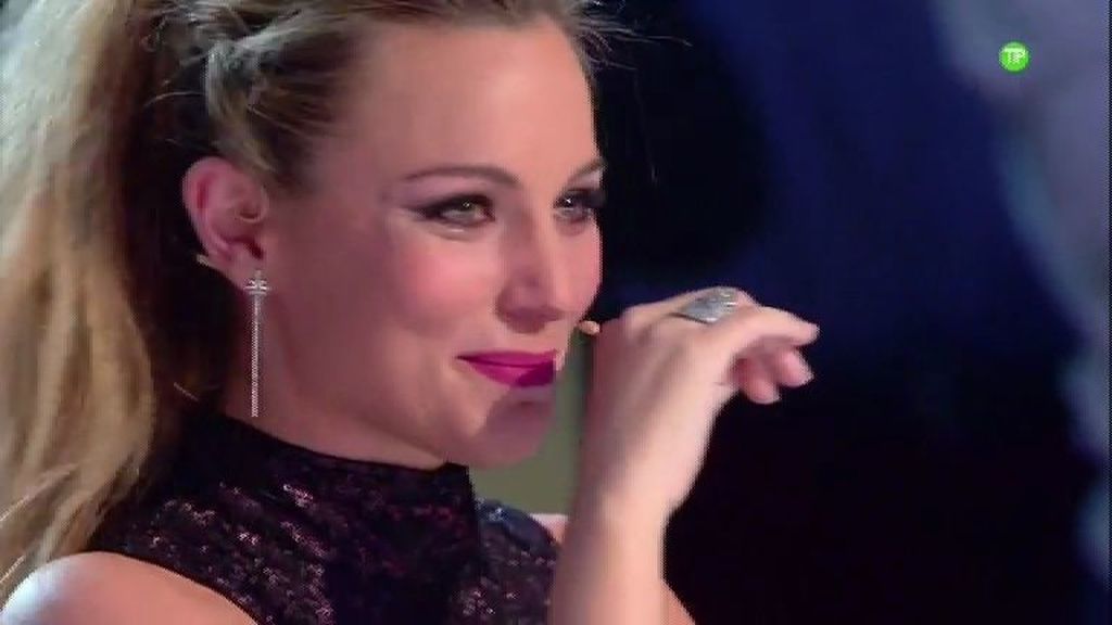 Las lágrimas de Edurne en la tercera gala de 'Got Talent'