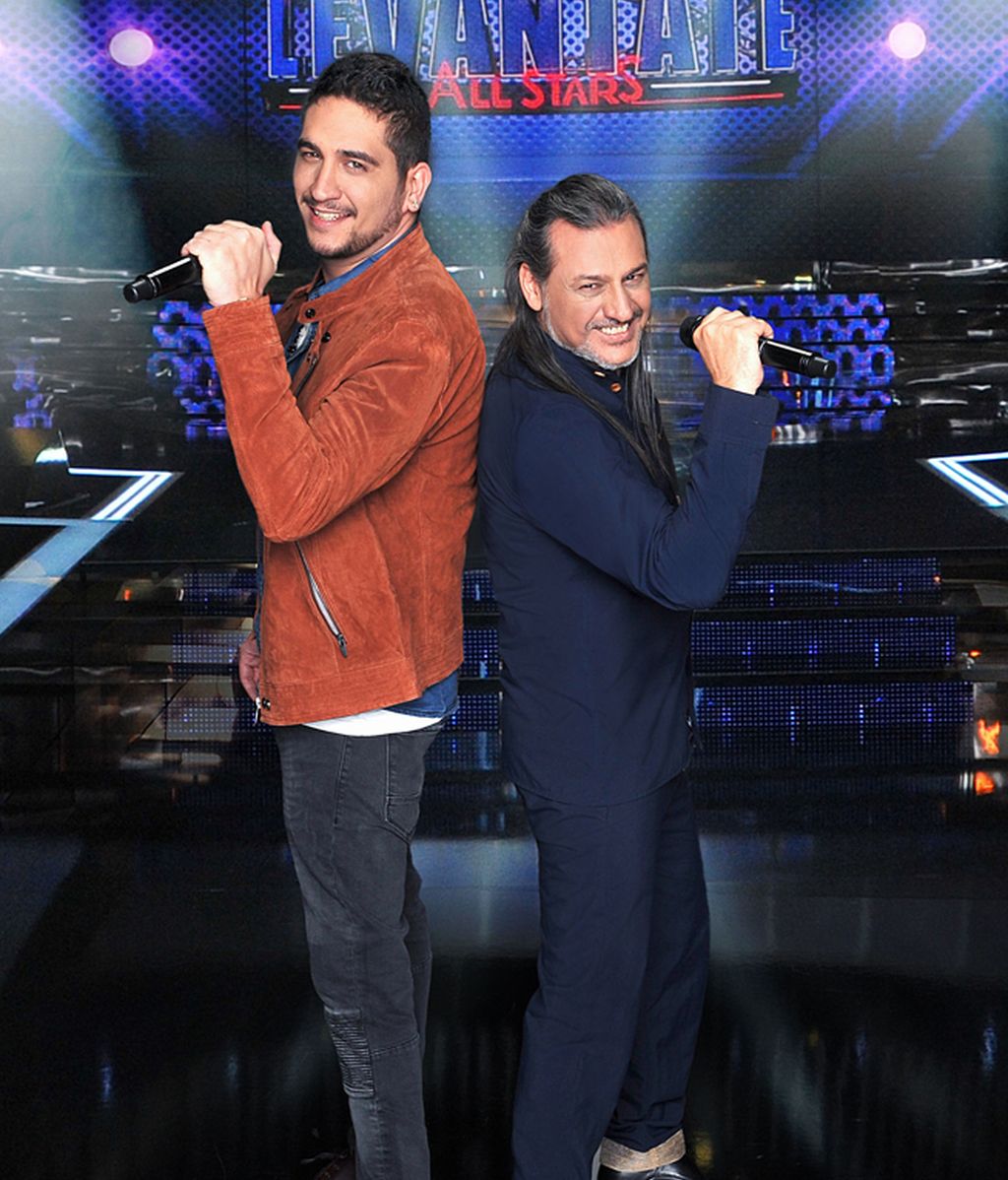 Rubén y su padre, Dionisio Martín 'Dioni'