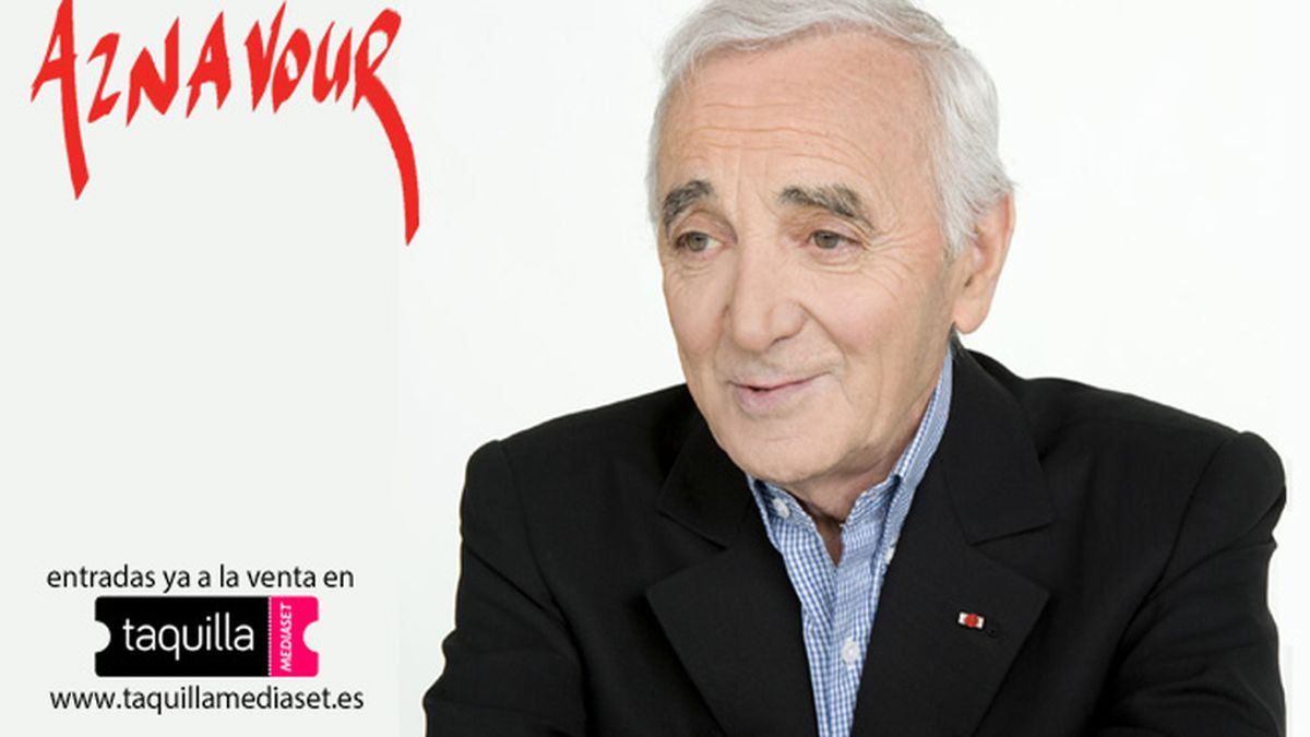 Compra tus entradas para Charles Aznavour en Taquilla Mediaset