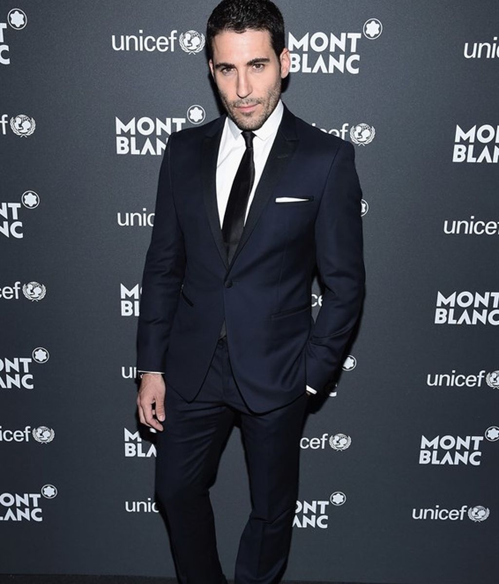 Miguel Ángel Silvestre en la gala Unicef Montblanc 2017, en Nueva York